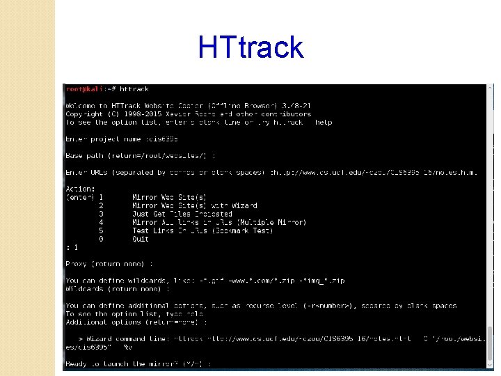 HTtrack 