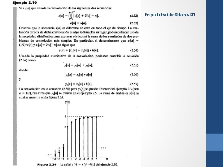 Propiedades de los Sistemas LTI 