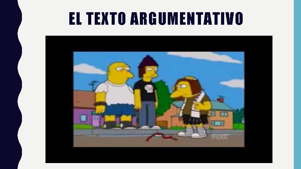 EL TEXTO ARGUMENTATIVO 