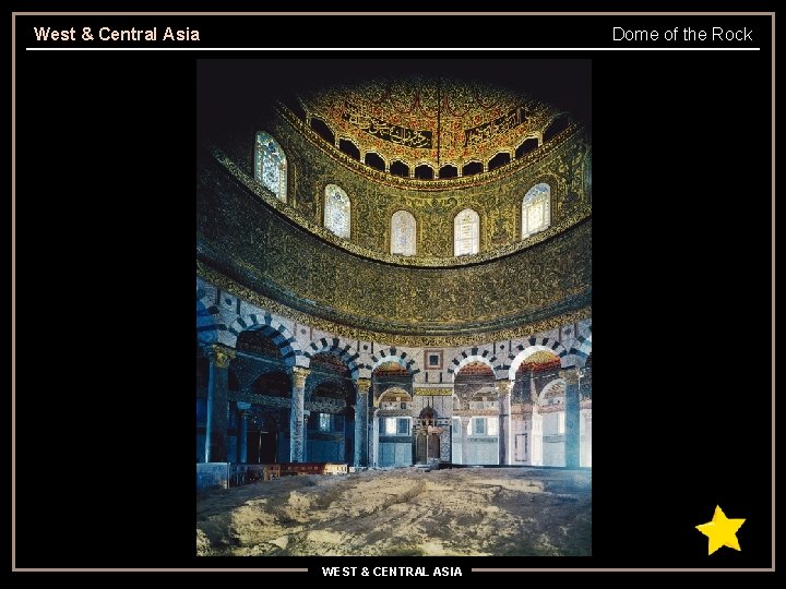 West & Central Asia Dome of the Rock WEST & CENTRAL ASIA 