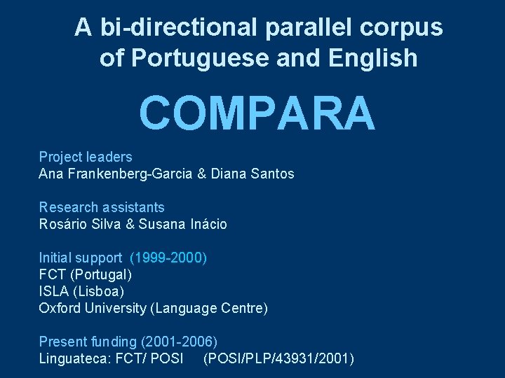 Using a parallel corpus in translation practice and