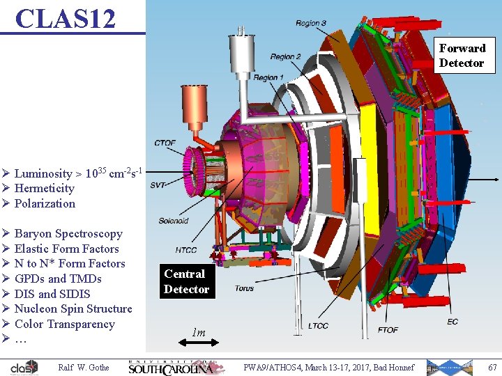CLAS 12 Forward Detector Ø Luminosity > 1035 cm-2 s-1 Ø Hermeticity Ø Polarization