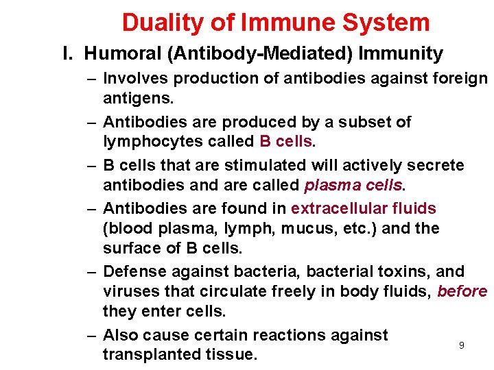 Specific Host Defenses The Immune Response 1 The