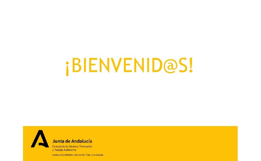 ¡BIENVENID@S! 