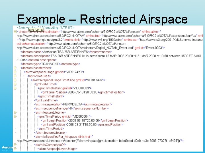 Example – Restricted Airspace 