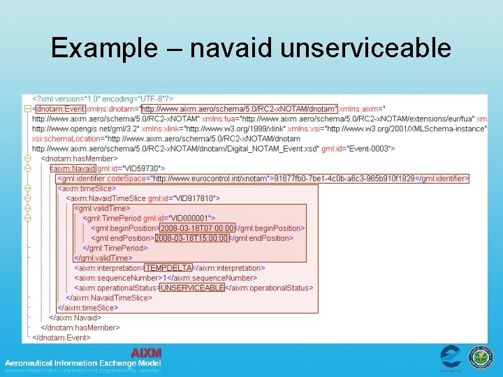 Example – navaid unserviceable 