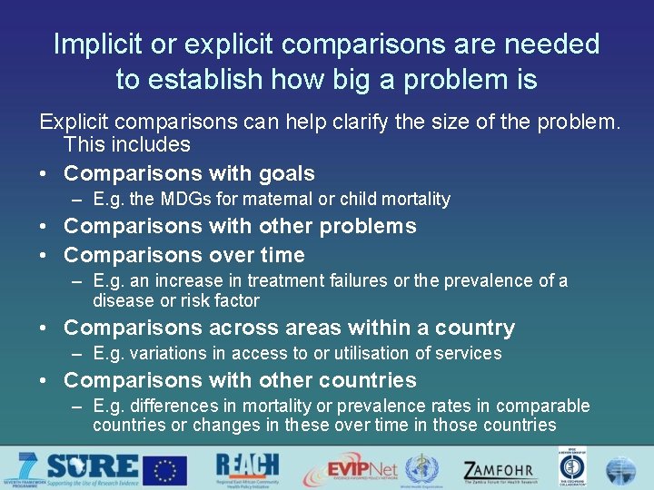 Clarifying the problem What is the problem and