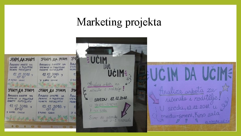 Marketing projekta 