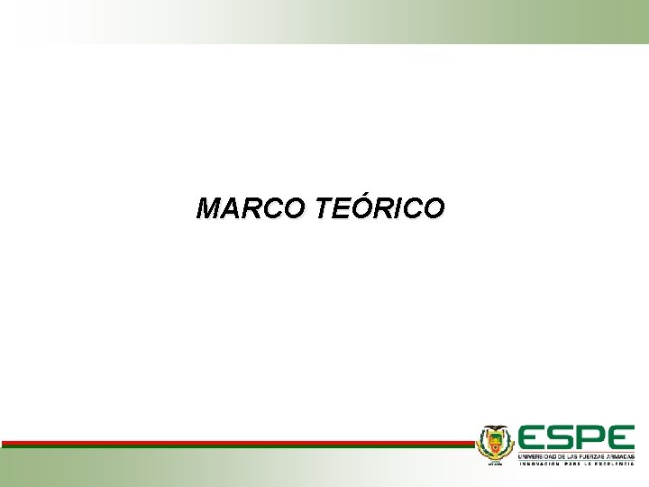 MARCO TEÓRICO 