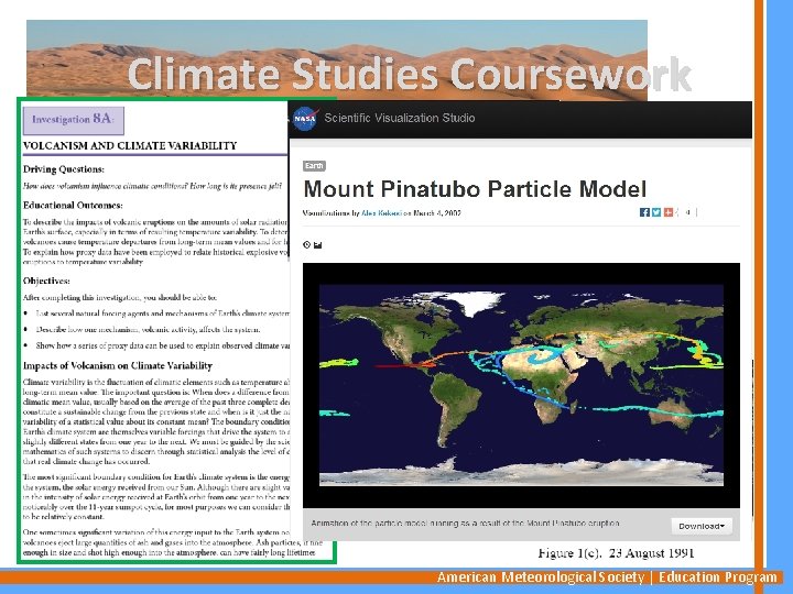 Climate Studies Coursework American Meteorological Society | Education Program 