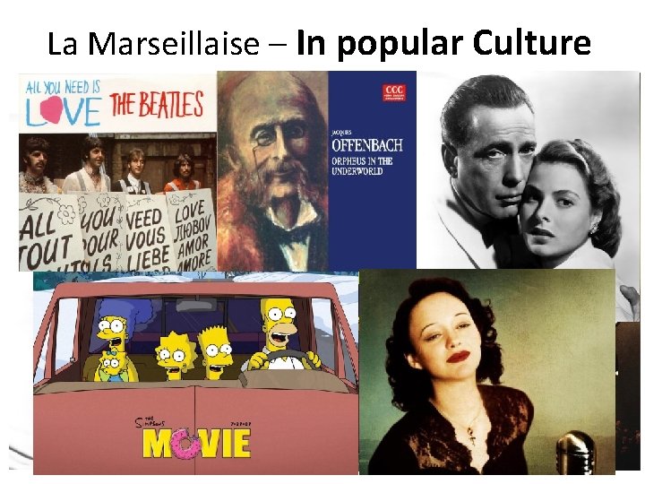 La Marseillaise – In popular Culture 