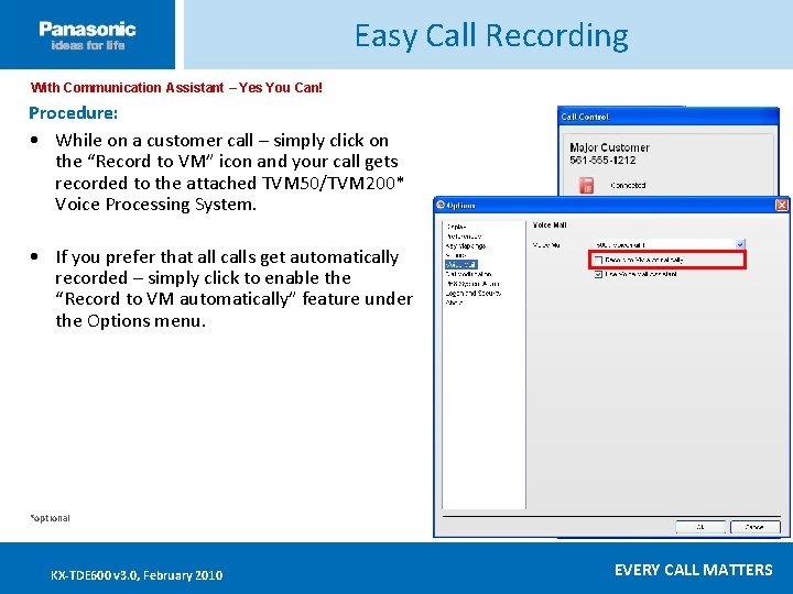 Easy Call Recording With Communication Assistant – Yes You Can! Click ____to __edit ____