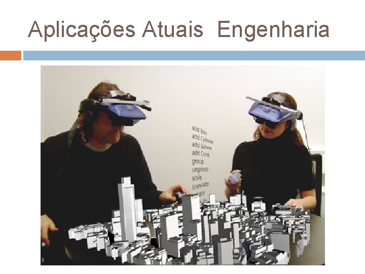 Aplicações Atuais Engenharia Aplicações Atuais Engenharia