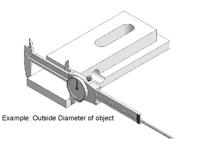 Example: Outside Diameter of object 