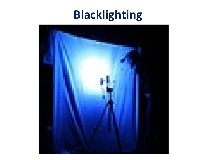 Blacklighting 
