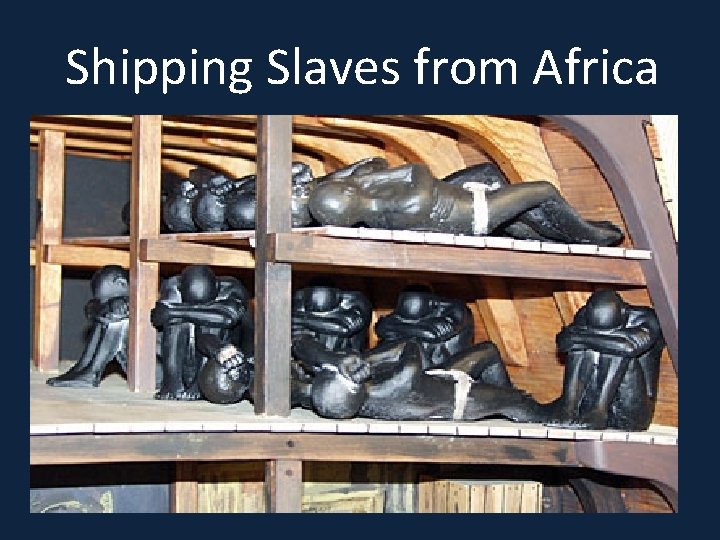 Shipping Slaves from Africa 