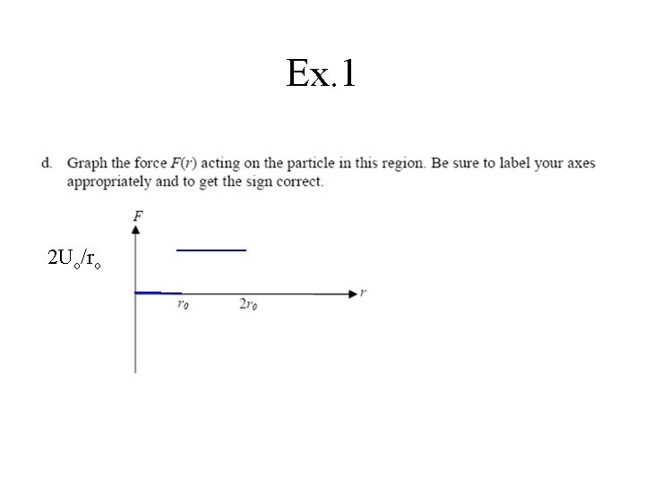Ex. 1 2 Uo/ro 