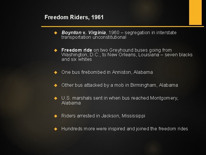 Civil Rights Act of 1957 First federal civil