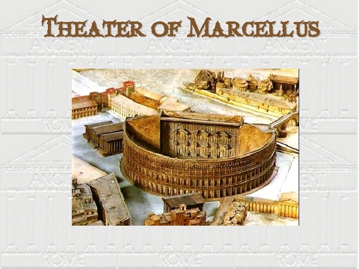 Theater of Marcellus 