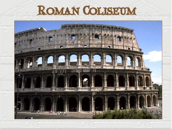 Roman Coliseum 