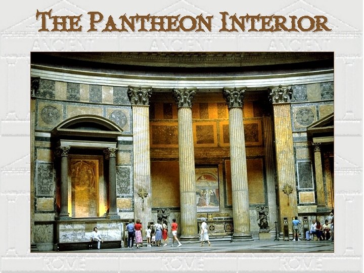 The Pantheon Interior 