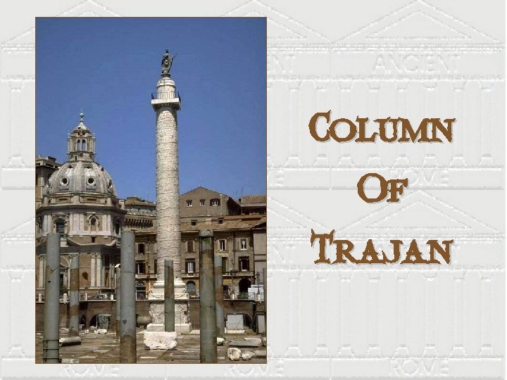 Column Of Trajan 