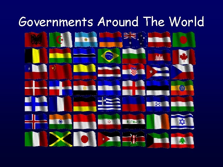 Governments Around The World 
