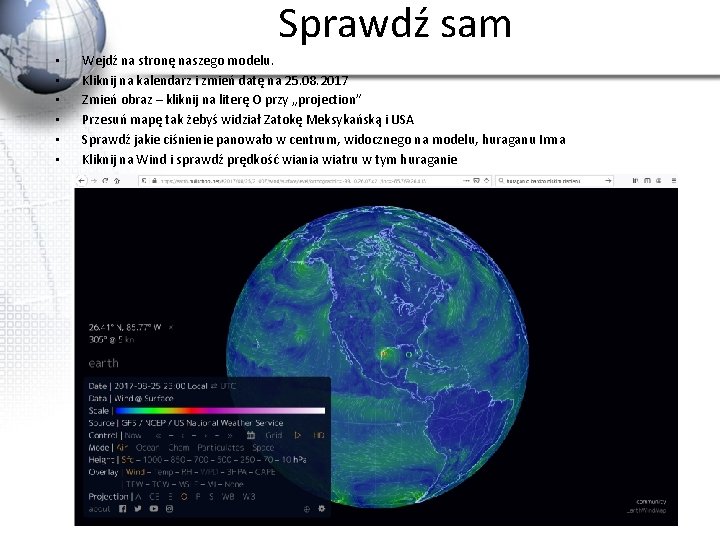 Sprawdź sam • • • Wejdź na stronę naszego modelu. Kliknij na kalendarz i