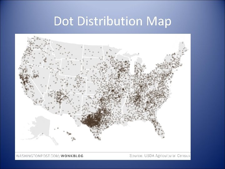 Dot Distribution Map 