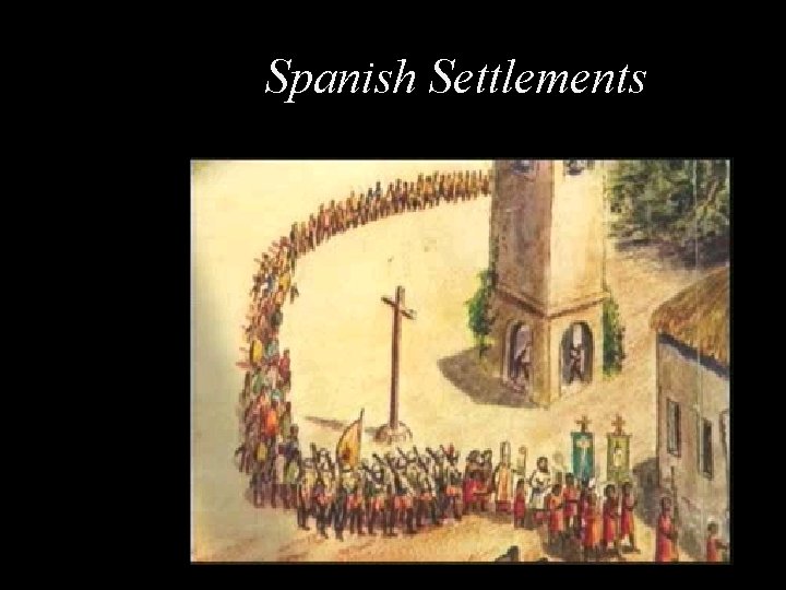 Spanish Settlements 