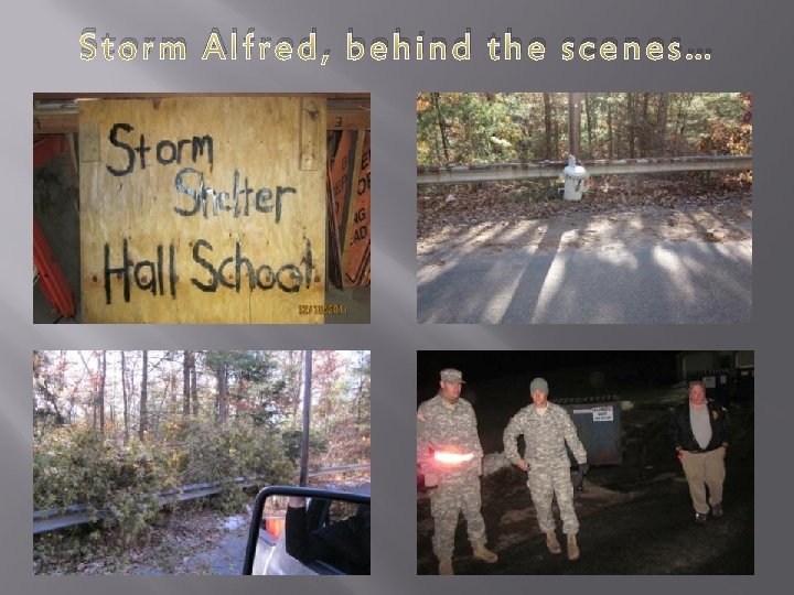 Storm Alfred, behind the scenes… 