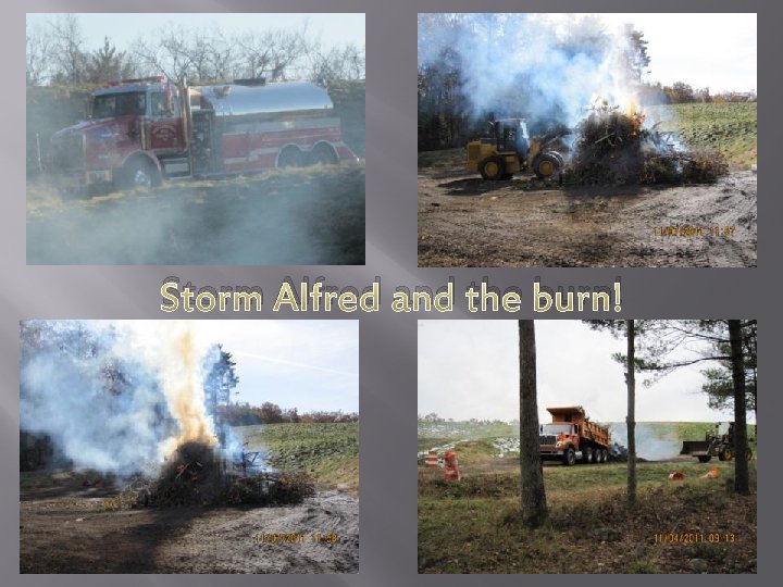 Storm Alfred and the burn! 