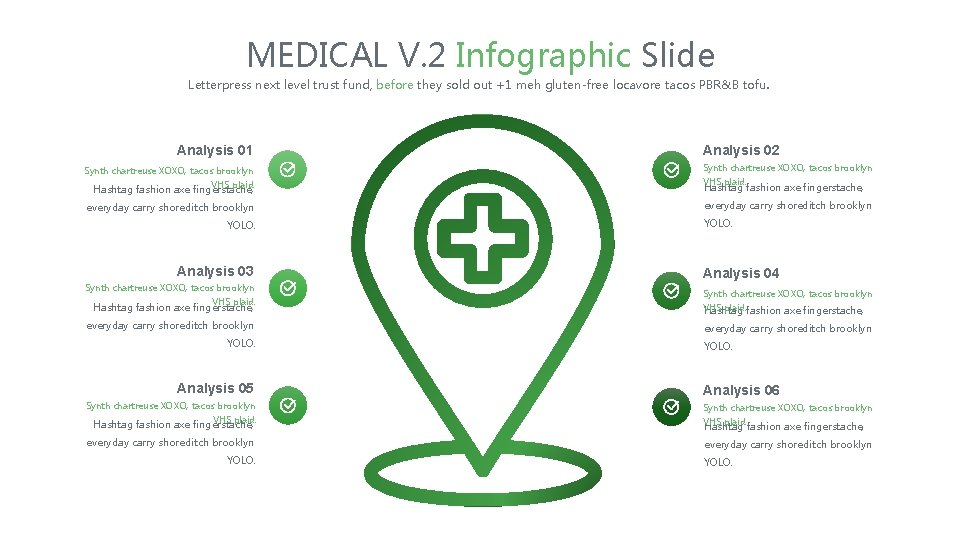 MEDICAL V. 2 Infographic Slide Letterpress next level trust fund, before they sold out