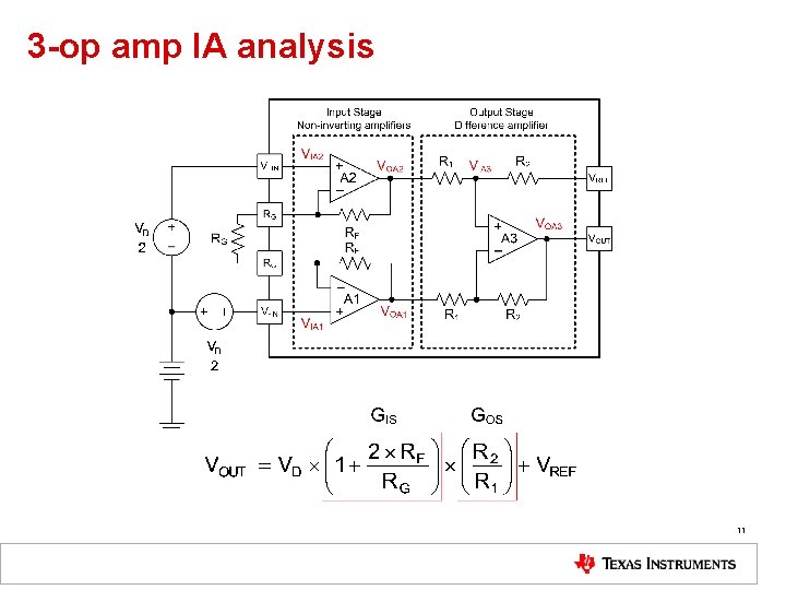 3 -op amp IA analysis 11 