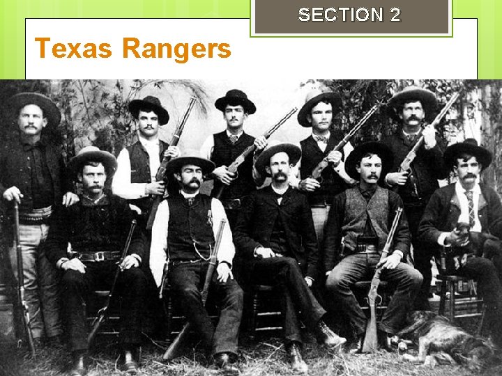 SECTION 2 Texas Rangers 