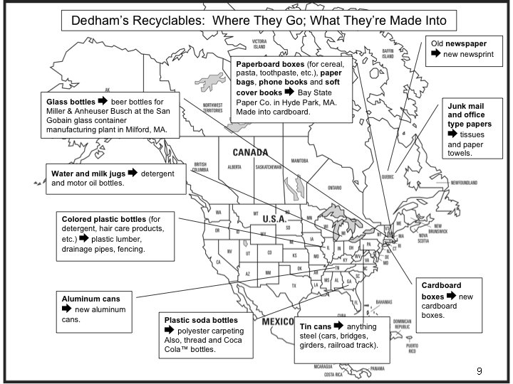 Upcatxtinal Map Redeuse Paper.pdf The Oakdale Neighborhood Recycling Campaign Promoting Recycling Using