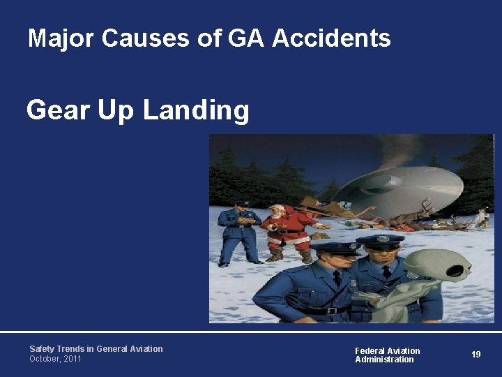 Major Causes of GA Accidents Gear Up Landing Safety Trends in General Aviation October,