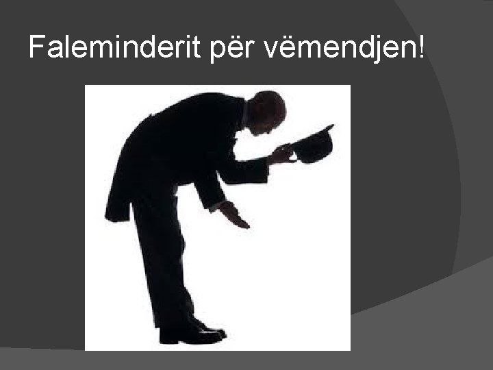 Faleminderit për vëmendjen! 