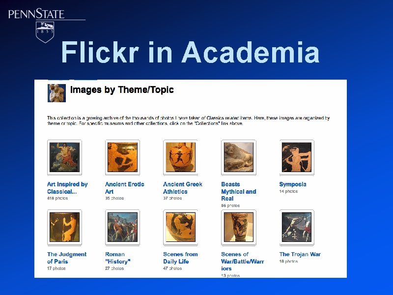 Flickr in Academia 