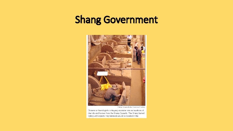 Shang Government 
