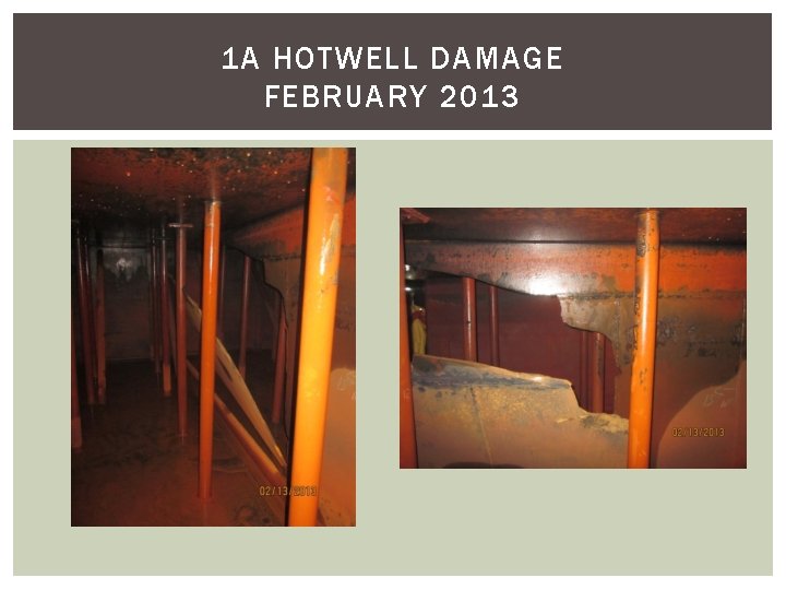 1 A HOTWELL DAMAGE FEBRUARY 2013 