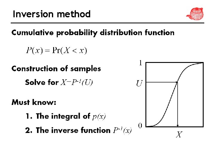 Inversion method 