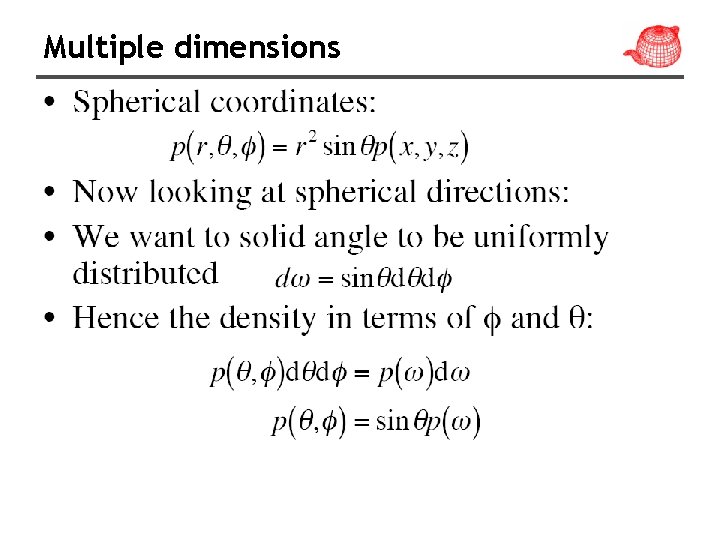 Multiple dimensions 