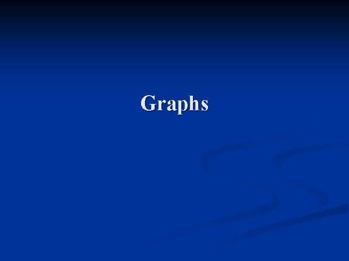 Graphs 