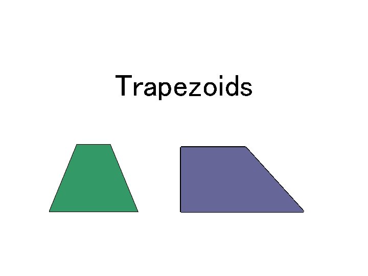 Trapezoids 