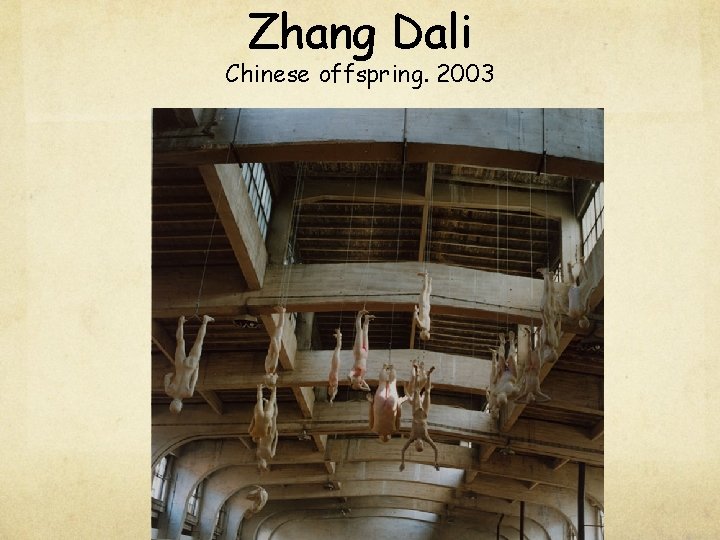 Zhang Dali Chinese offspring. 2003 