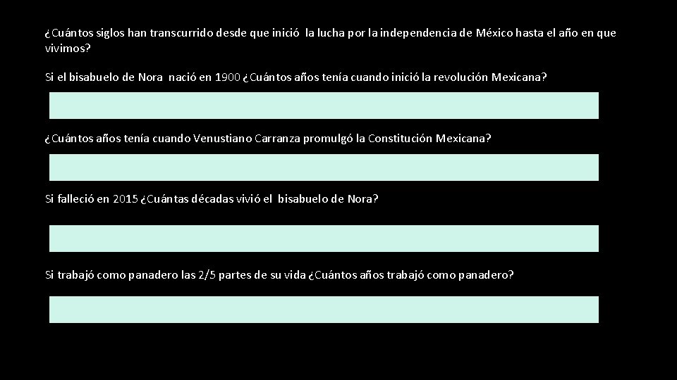 ¿Cuántos siglos han transcurrido desde que inició la lucha por la independencia de México ¿Cuántos siglos han transcurrido desde que inició la lucha por la independencia de México