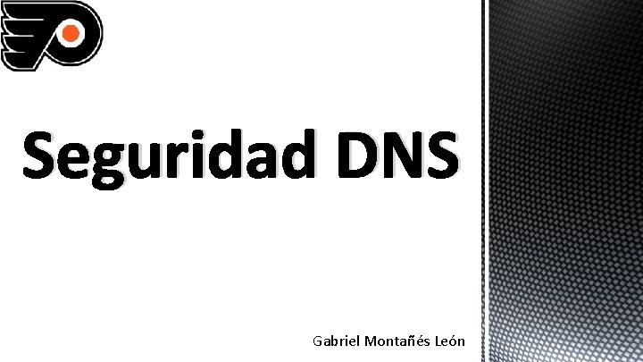 Seguridad DNS Gabriel Montañés León 