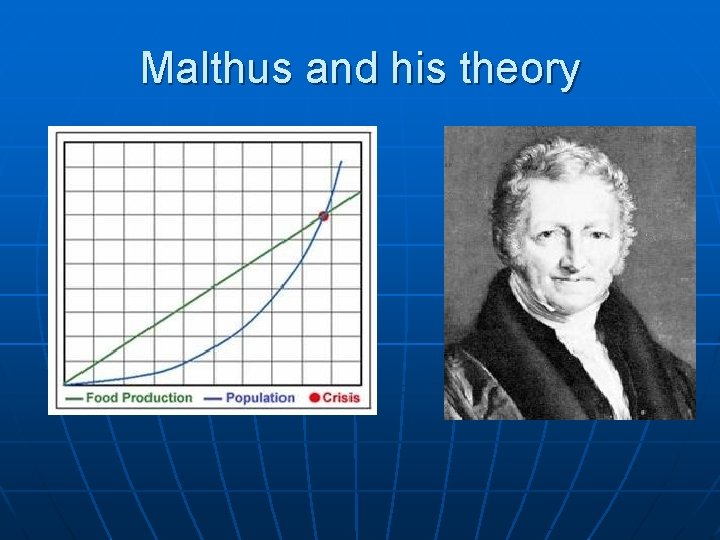 Malthus and his theory 