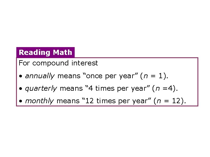 Exponential growth occurs when an quantity increases by